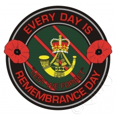 DLI Durham Light Infantry Remembrance Day Sticker